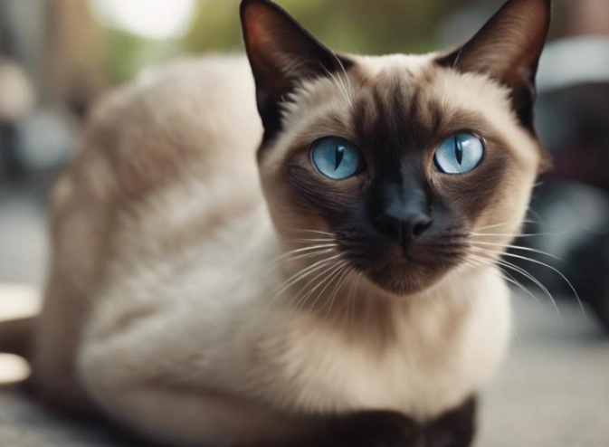 Siamese cat colors