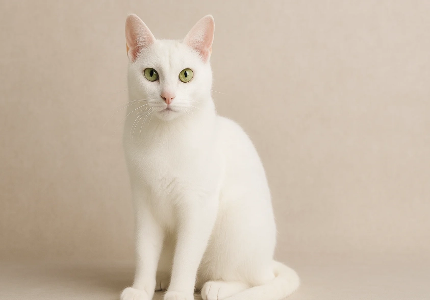 Russian White cat personality