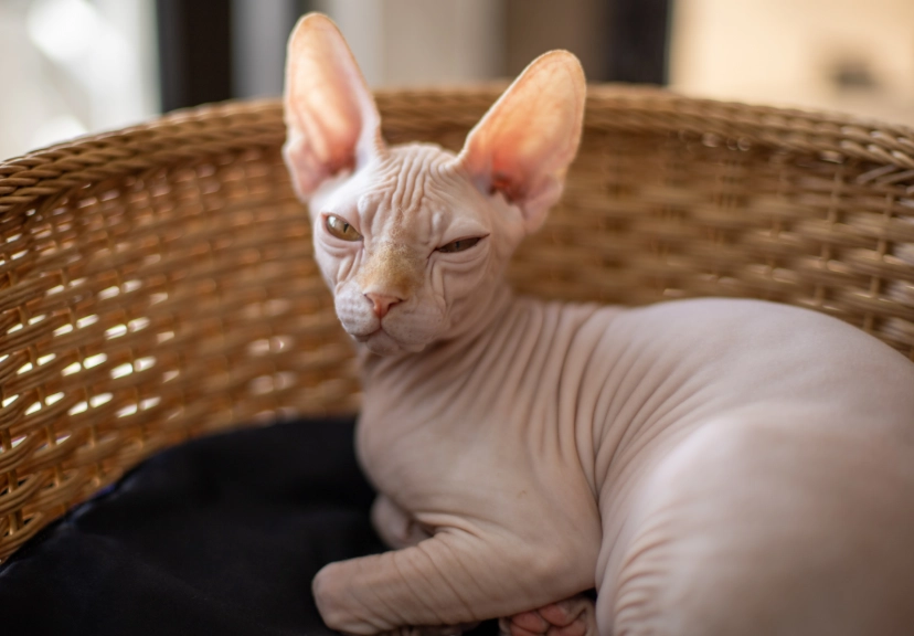 hairless cat grooming
