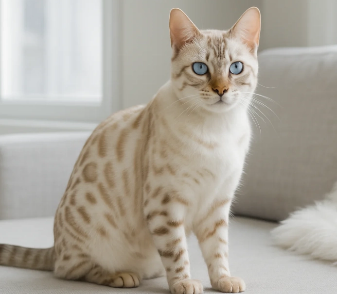 Bengal cat house pet