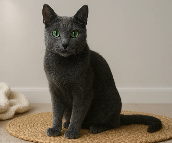 Can a Russian Blue be a house cat?